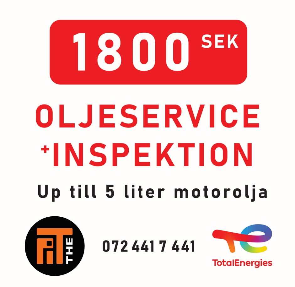 Oljeservice 1800 SEK